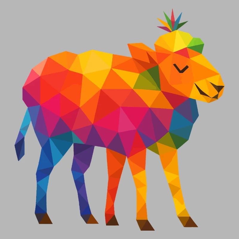 Rainbow Ship with 5 legs