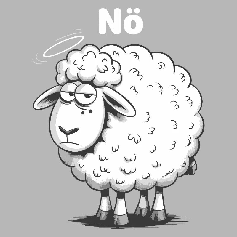 Basse-Autriche – Grumpy Sheep Humour Design