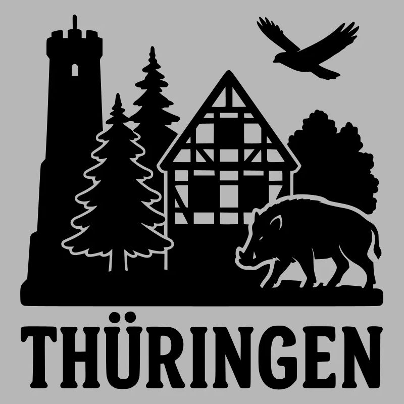 Thuringia Silhouette