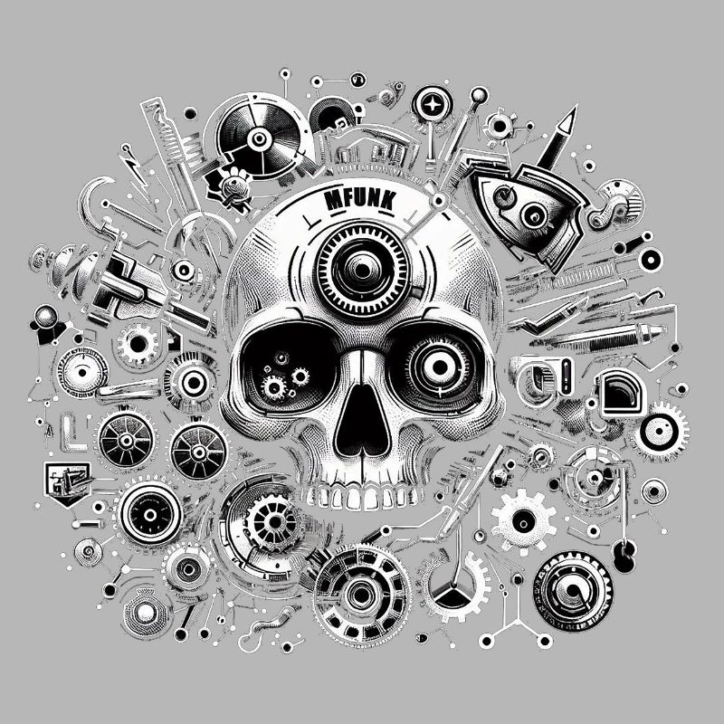 STEAMPUNK SKULL