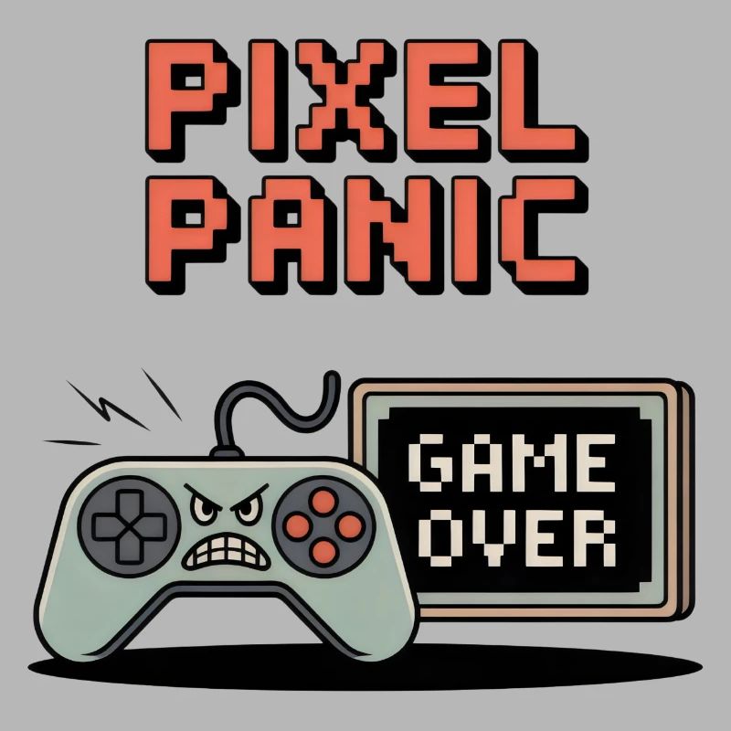 Pixel Panic – Game Over Rage Modus