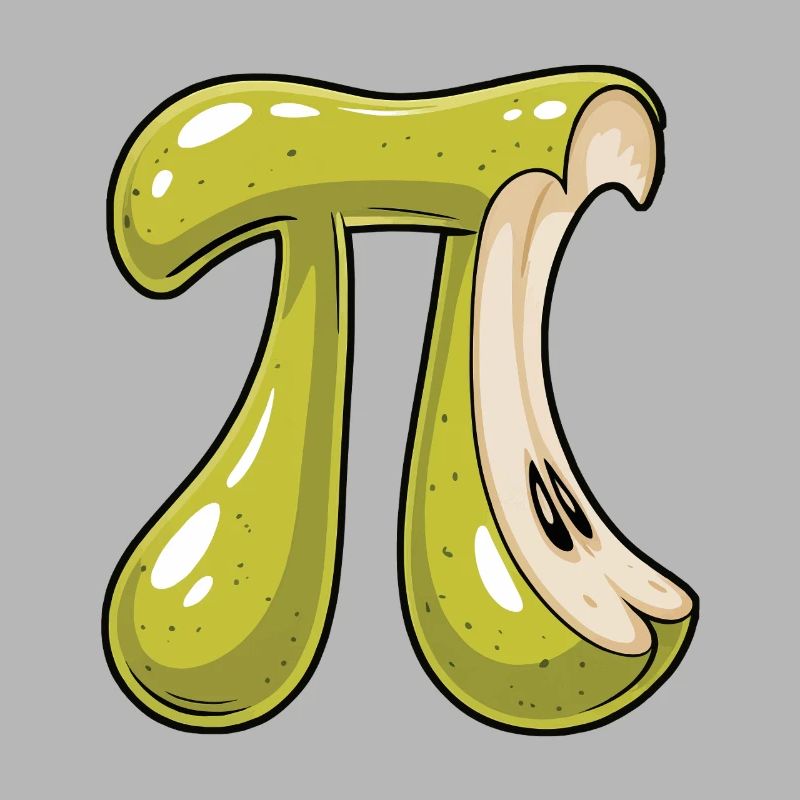 Poire Pi Vert Math