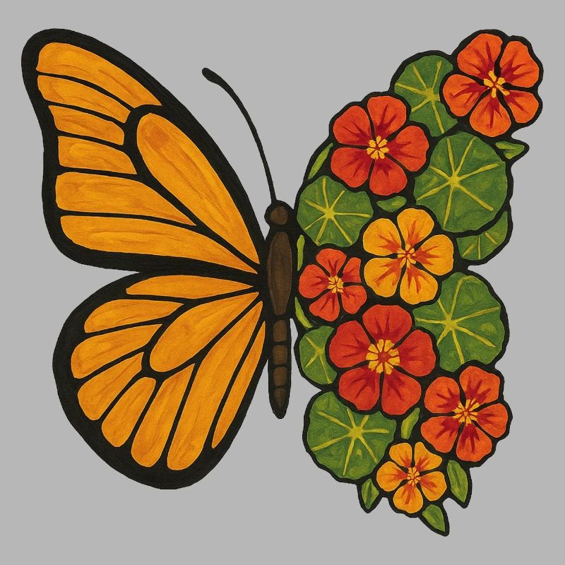 Butterfly Bloom Split