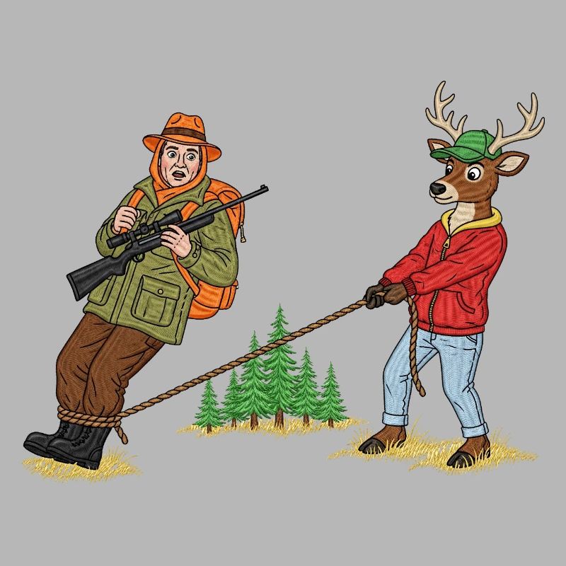 Waldschlepper-Duo: Jäger & Hirsch