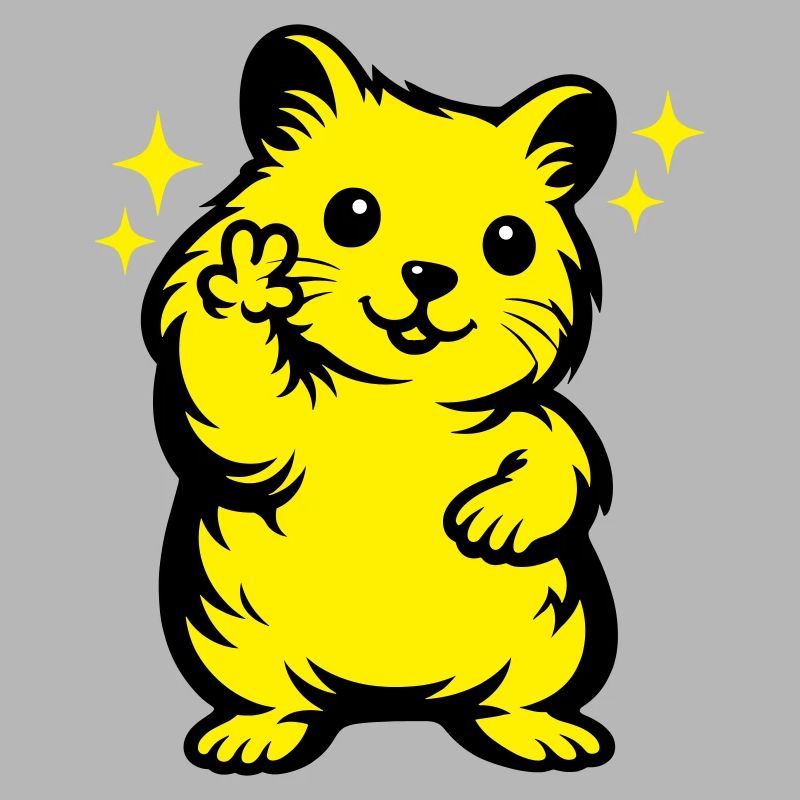 Dessin animé de hamster
