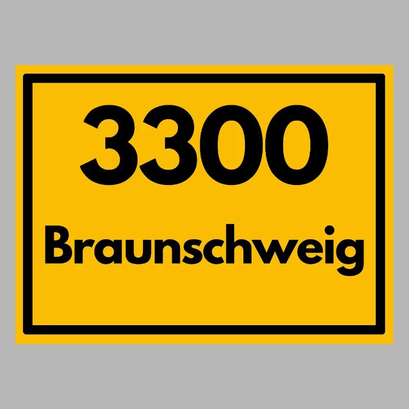 OLD POSTCODE POSTCODE RETRO 3300 BRAUNSCHWEIG