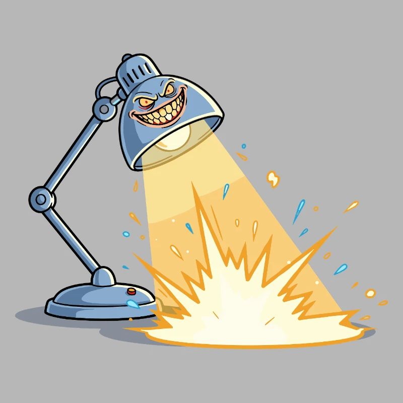 Mischievous Blast Lamp