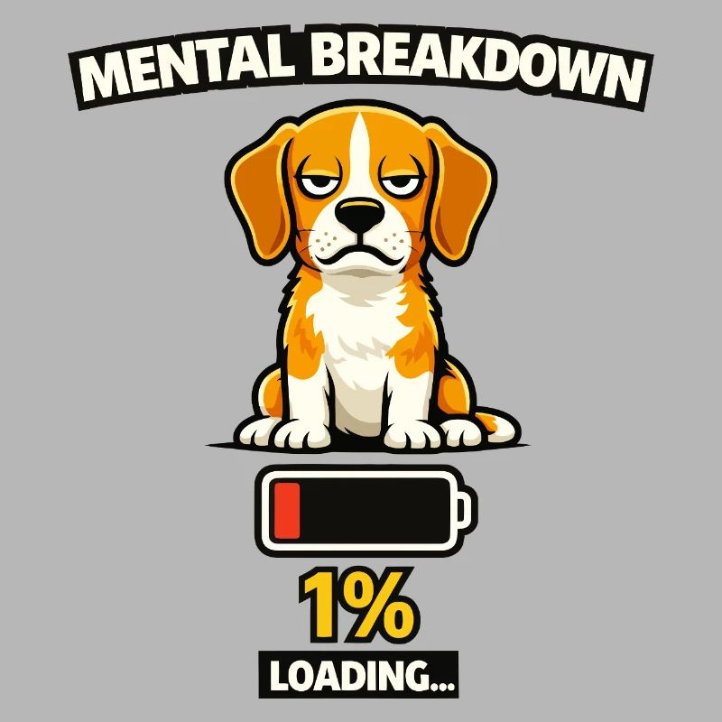 Mental Breakdown Beagle Loading