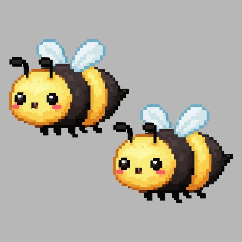 Pixel Bees Duo