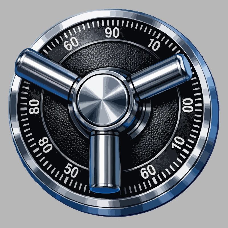 Security safe dial design