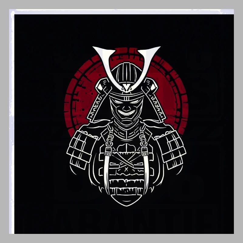 Samurai helmet with red crest