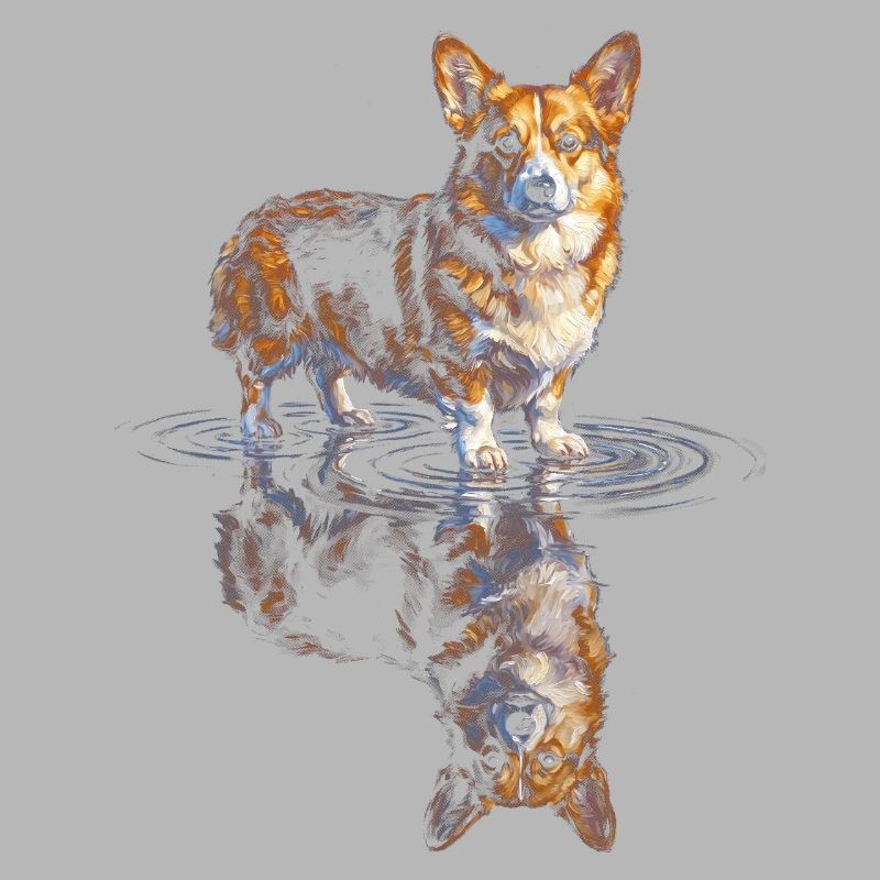 Water Reflex Corgi