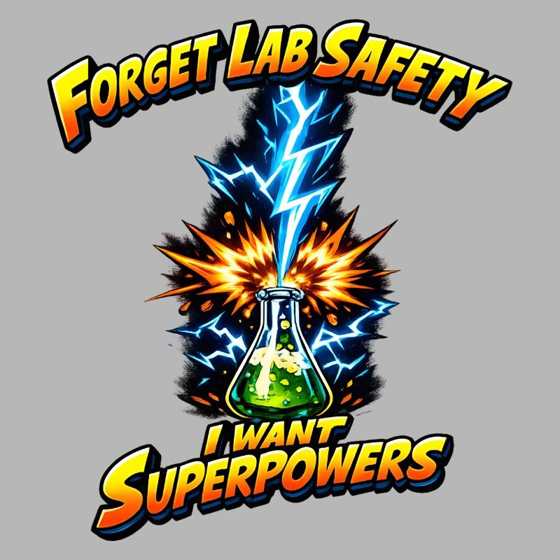 Forgetting lab safety – superpowers