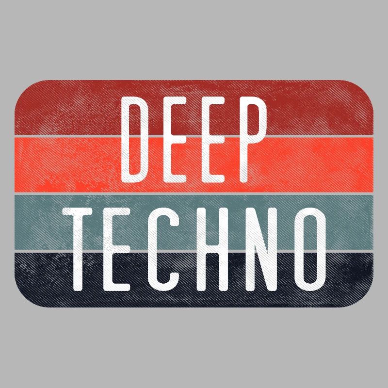 Deep Techno Gradient Stripes