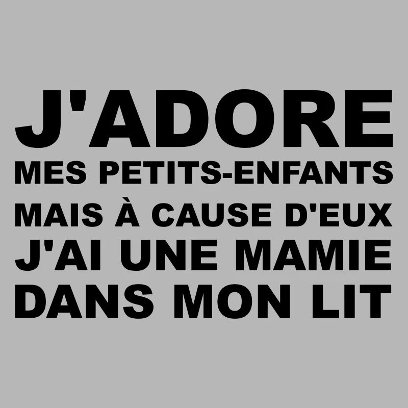Mamie dans mon lit