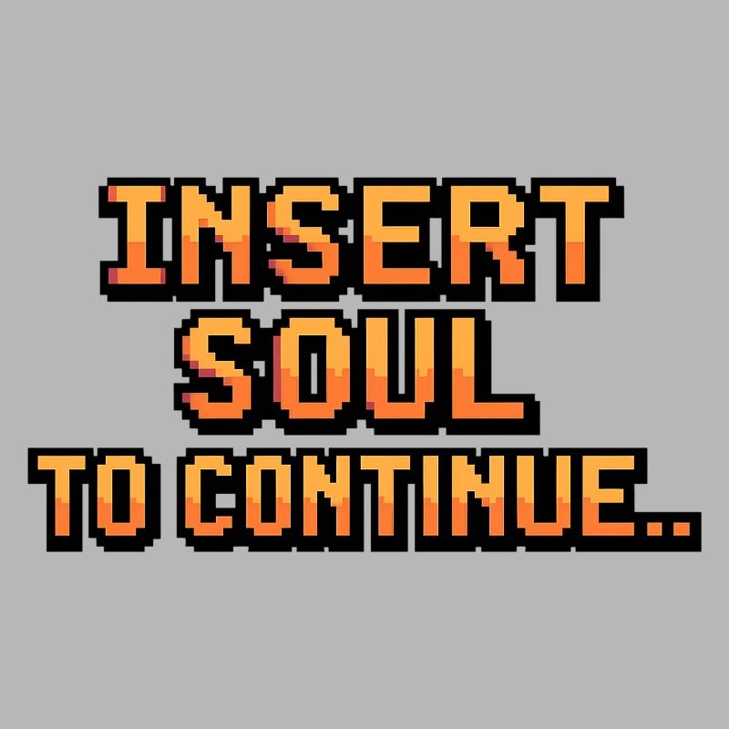 Conception de continuation de l’âme pixélisée