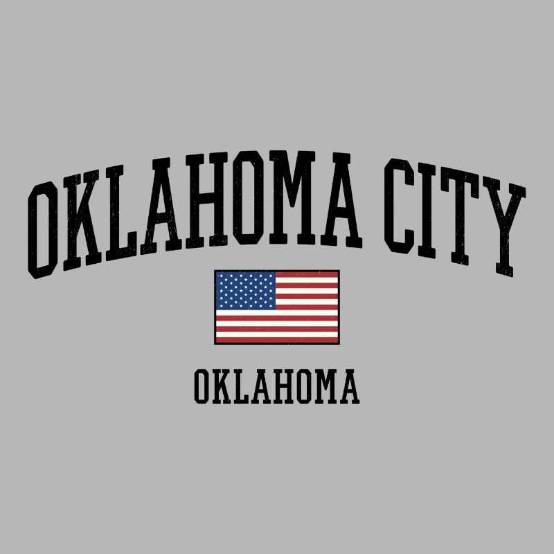 Drapeau américain d’Oklahoma City