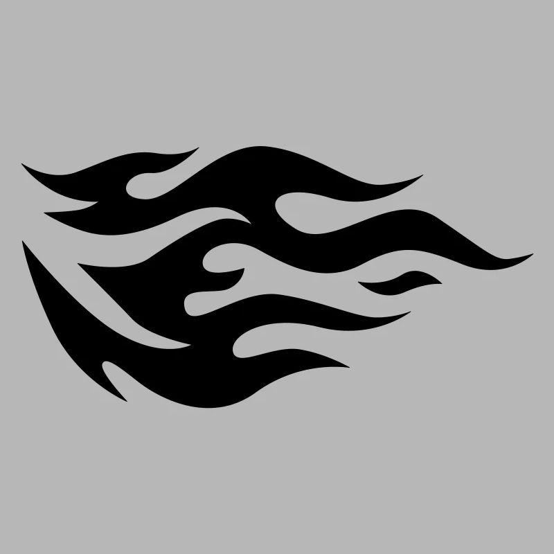 Flammen eines Feuers