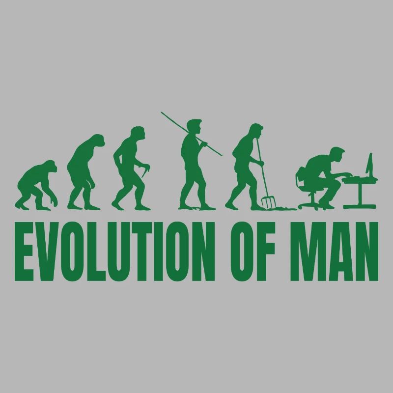 Evolution of Man Programmierer IT