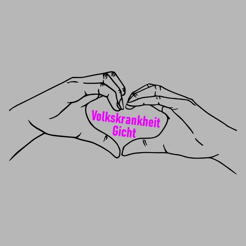 Herz Symbol Gicht