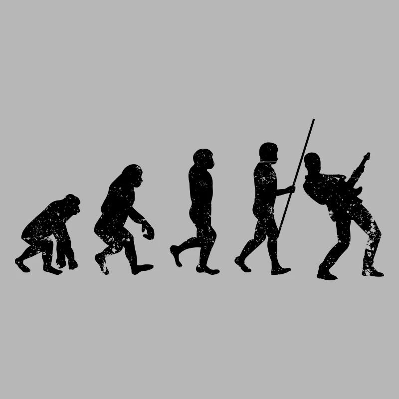 Guitariste Evolution