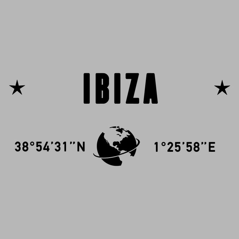 Ibiza Spain Coordinates Gps Globe