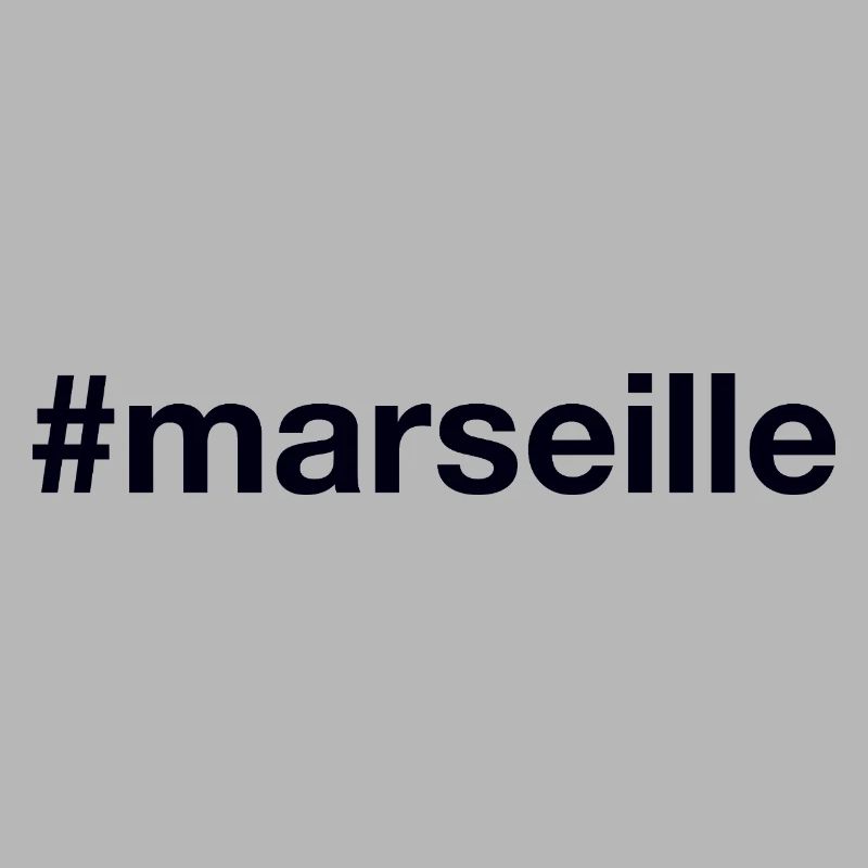 MARSEILLE Hashtag