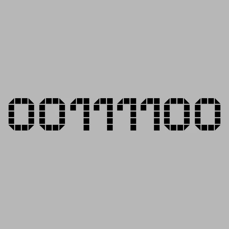 Binary notation - 60