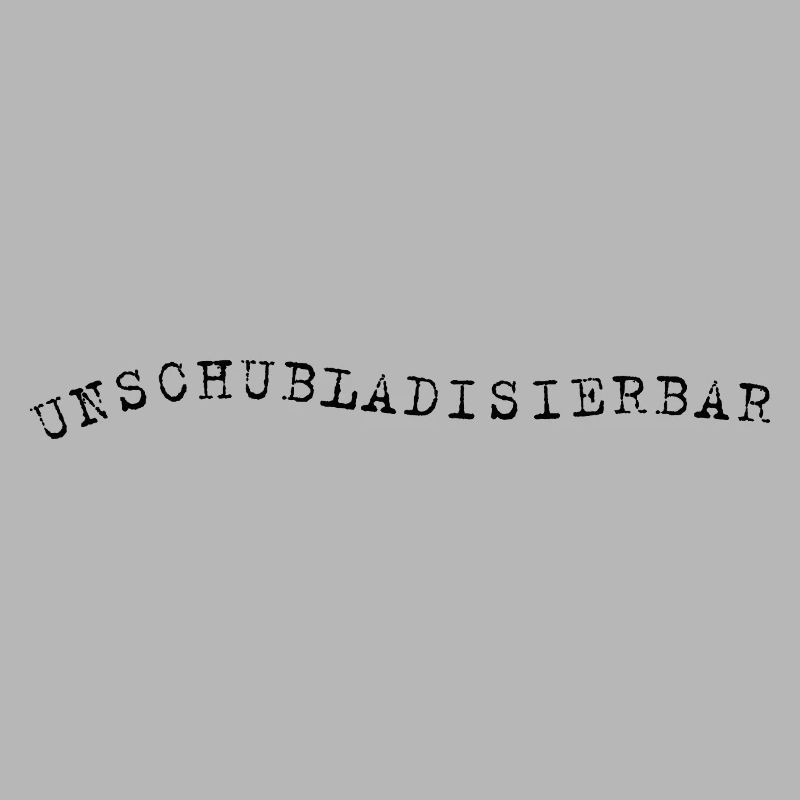 Unschubladisbar – Expression autodérisoire