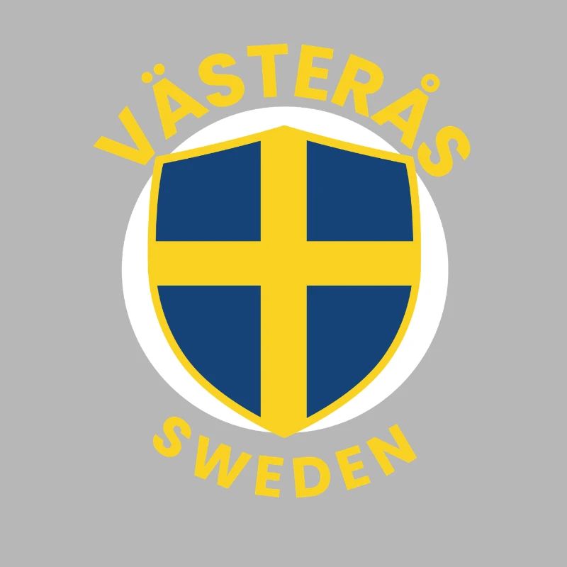 Emblème de la Suède de l’écu de Västerås