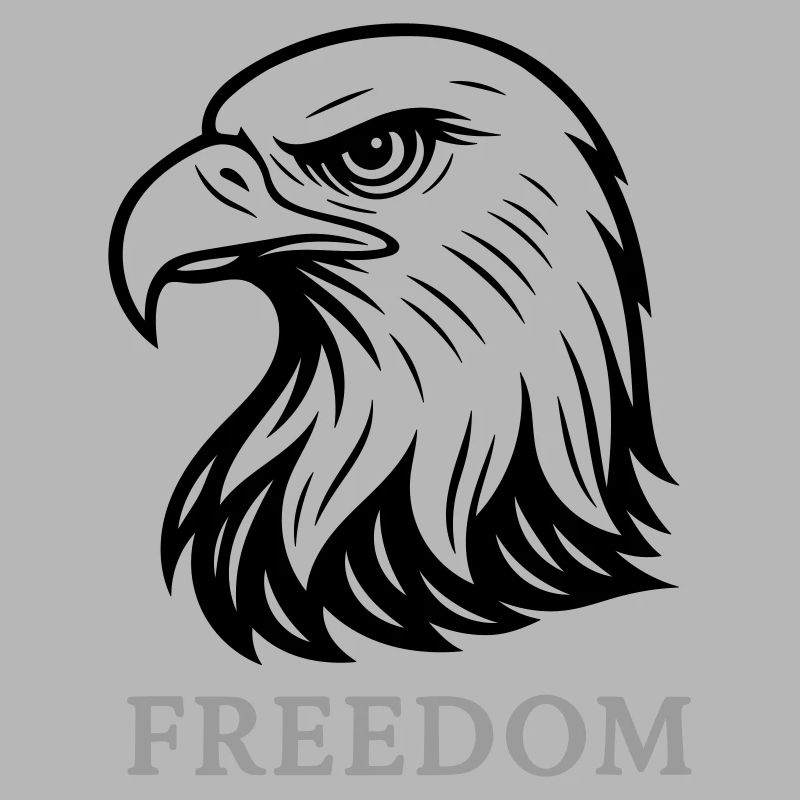 Aigle, Tête d’aigle, Liberté,