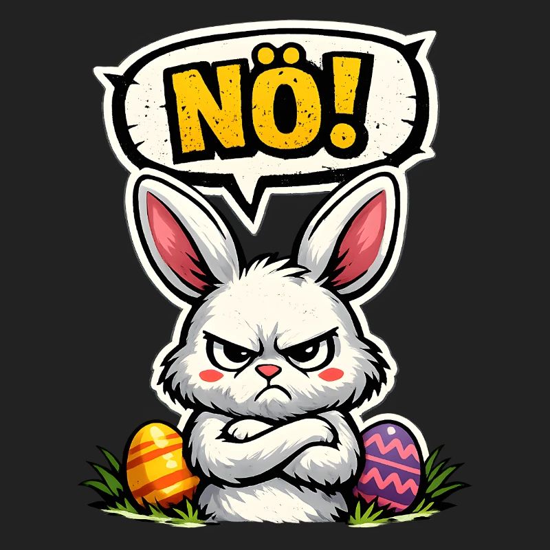 Lower Austrian Bunny Comic Easter Gift