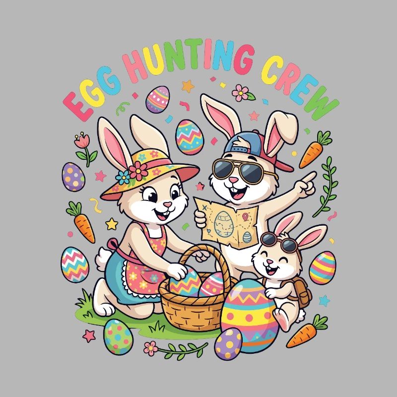 Hoster Bunny Family - Egg Collector