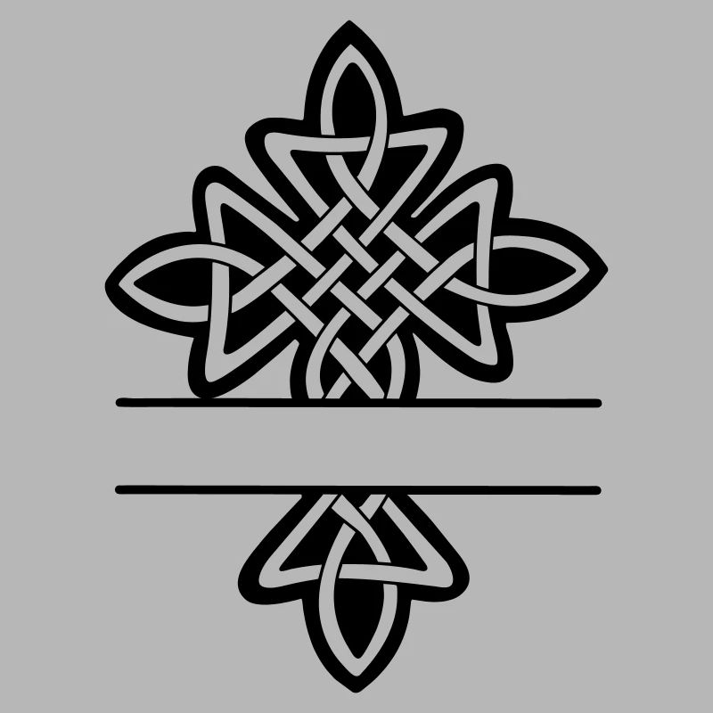 Celtic cross monogram