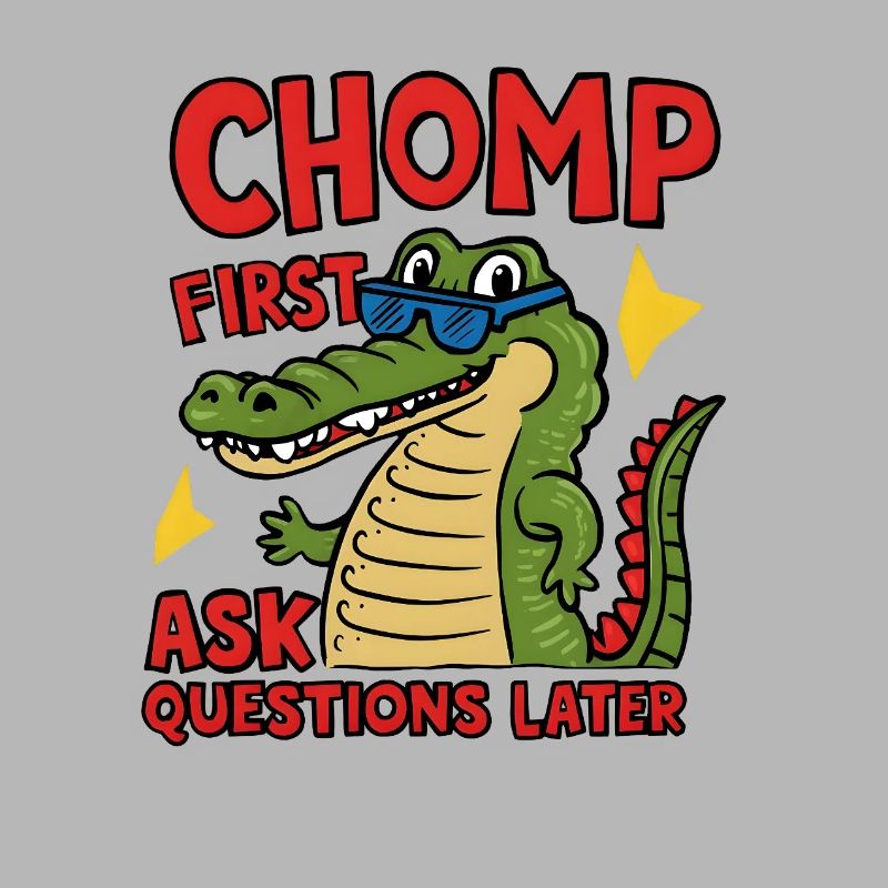 Chomp First, Ask Questions Later