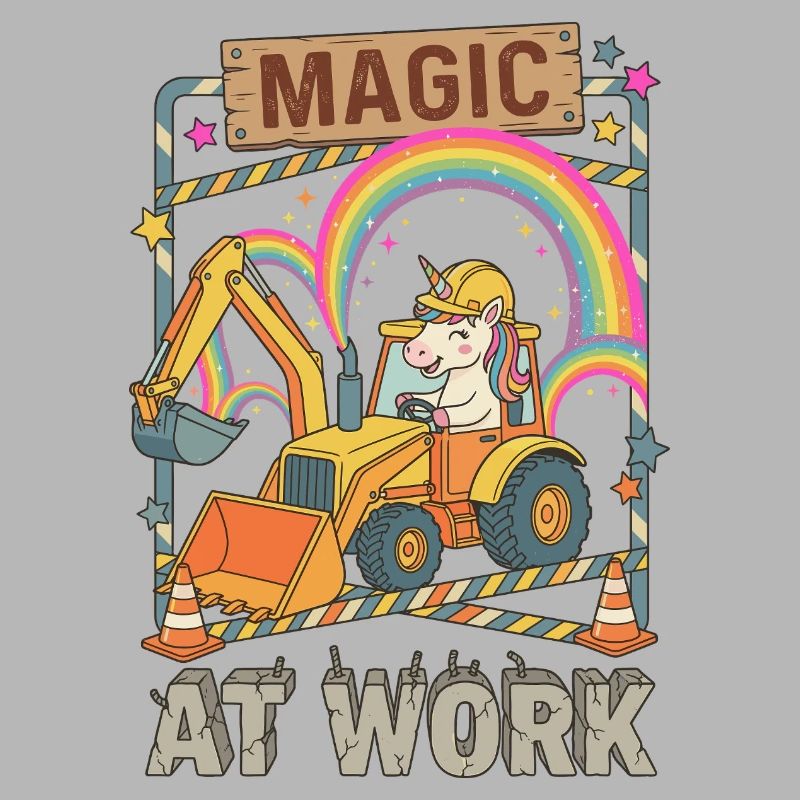 Magic At Work Einhorn Bagger