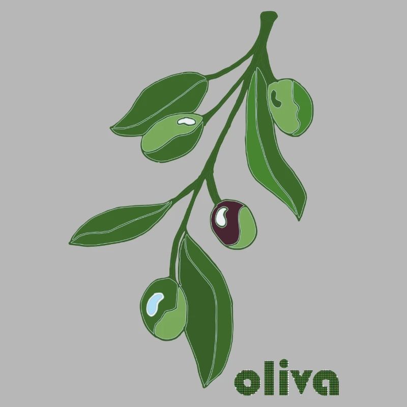 Vert graphique Rameau d’Olivier