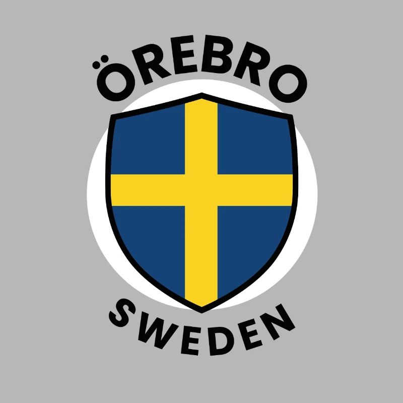 Drapeau du Bouclier d’Örebro Suède