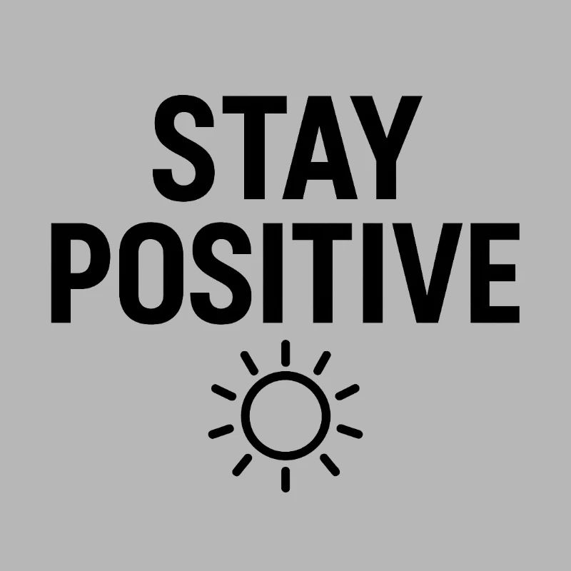 Restez positif Rayon de soleil