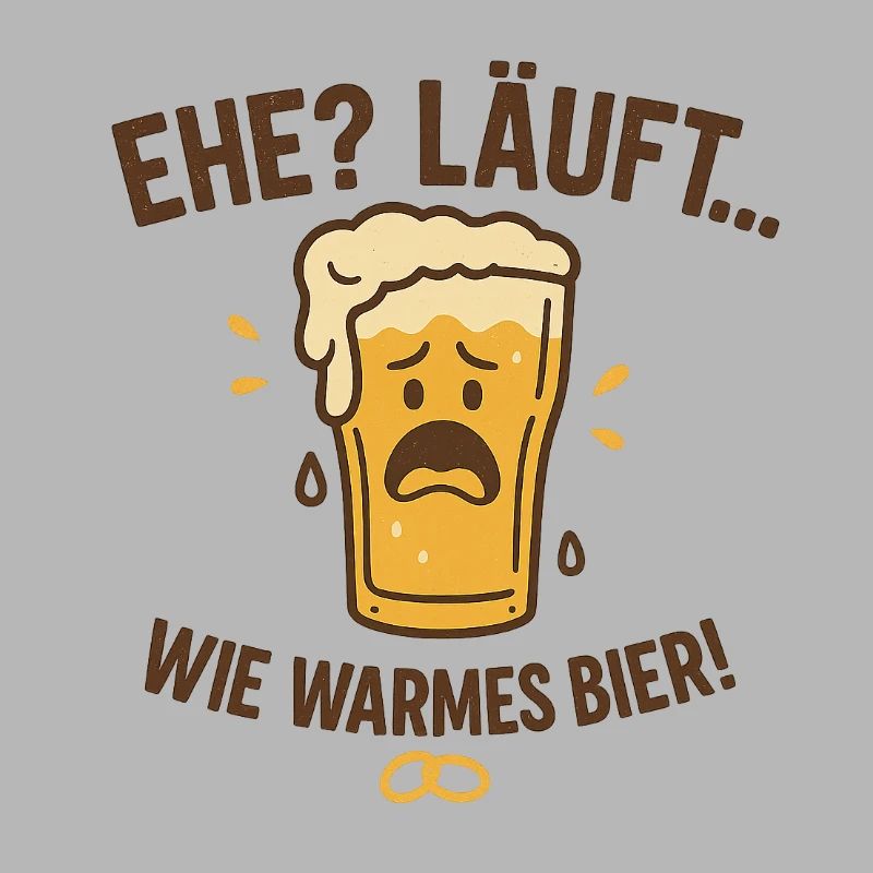 Mariage? Ça coule comme de la bière chaude