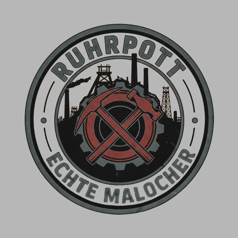 Ruhrpott Echte Malocher Patch
