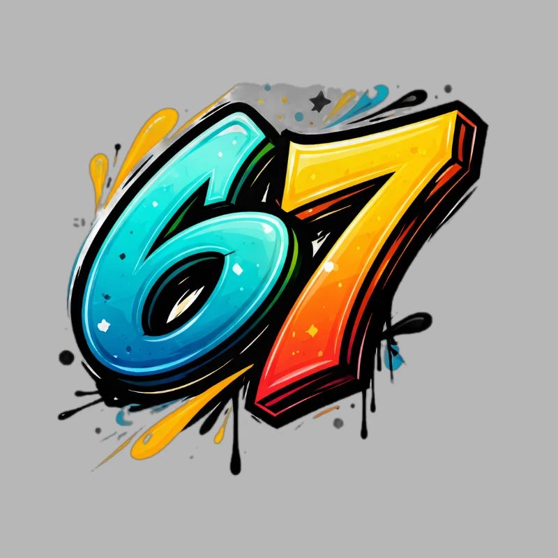 Explosion de couleurs Graffiti 67