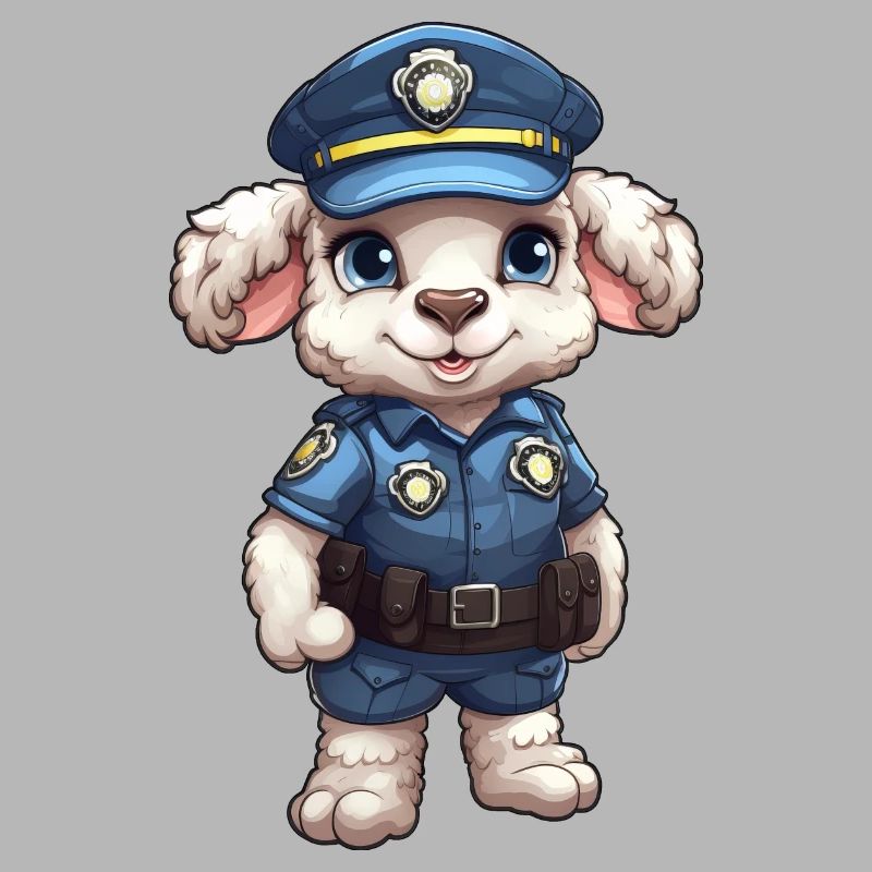 Polizei Schaf