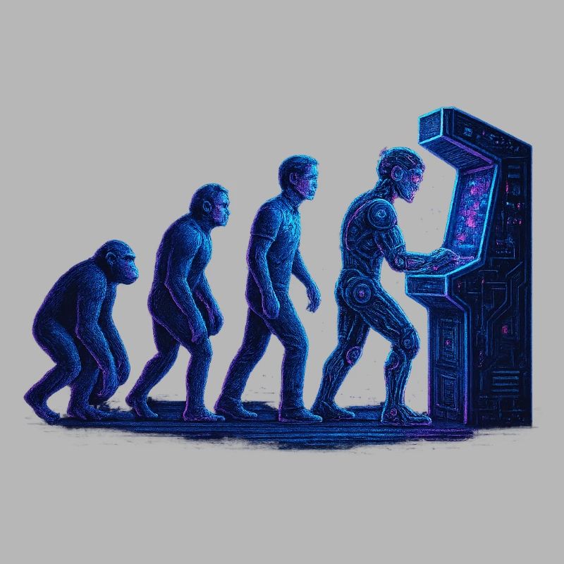 Arcade Menschliche Evolution
