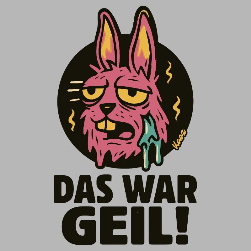 Pinker Hase Graffiti: Das War Geil