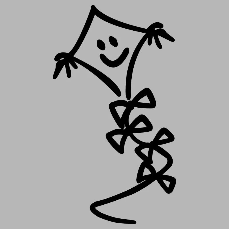 Kite with face