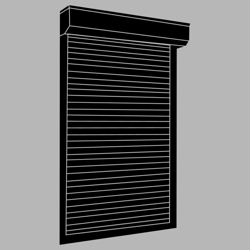 Roller shutter blinds