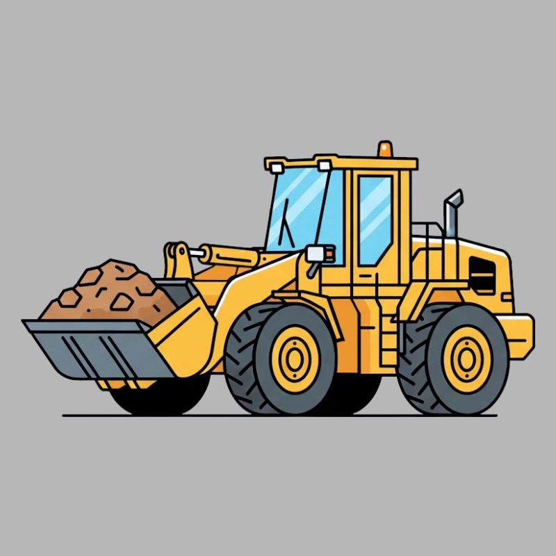 Wheel loader construction machine
