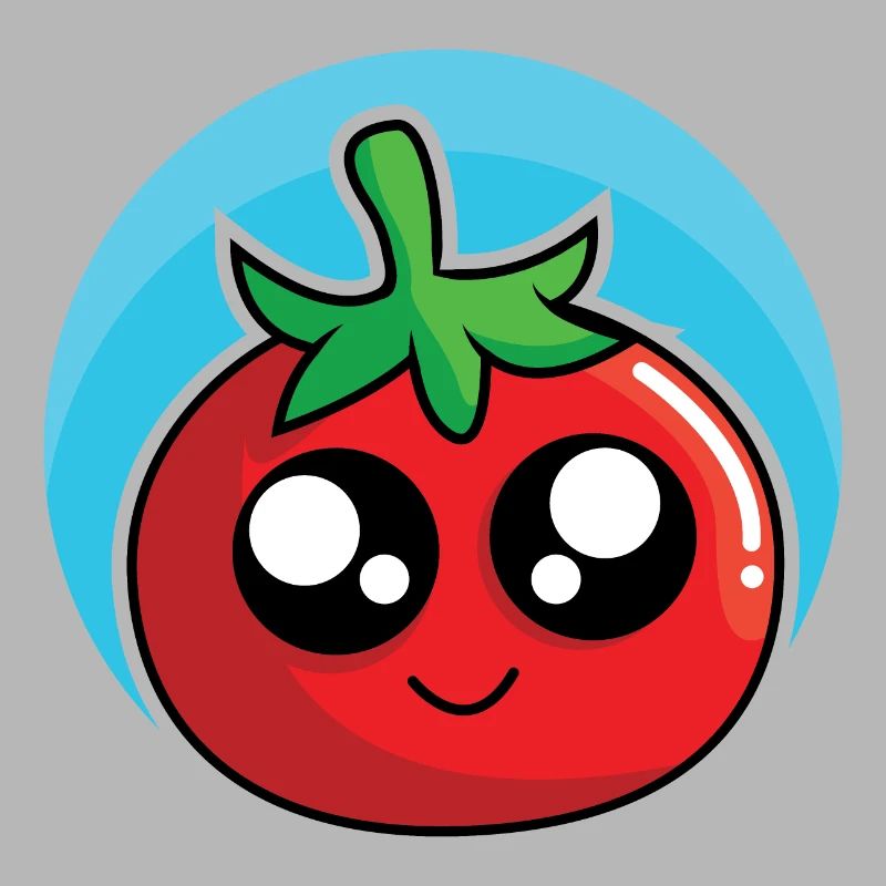 Conception drôle de tomate