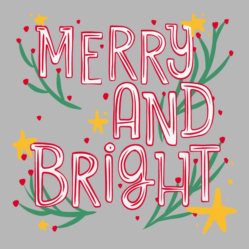 Merry and Bright Festive Script